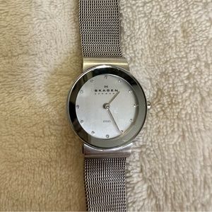 Skagen Women's Freja Stainless Steel Mesh Bracelet Watch